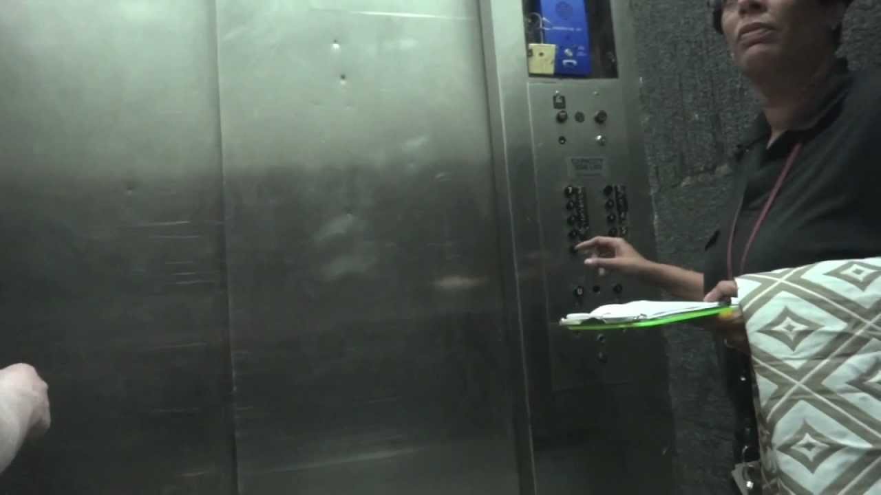 Stuck on a Service Elevator with an Employee!