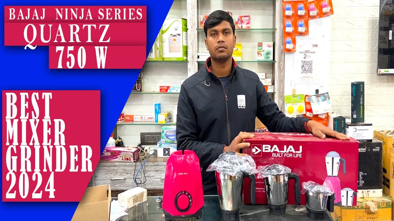 BEST MIXER GRINDER 2024 // BAJAJ MIXER GRINDER // 750 WATT // LIFETIME WARRANTY // UNBOXING & REVIEW