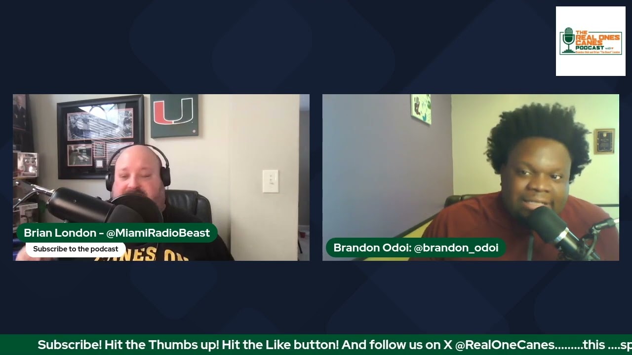 What is going on with Miami Hurricanes Quarterbacks Jacurri Brown and Emory Williams?