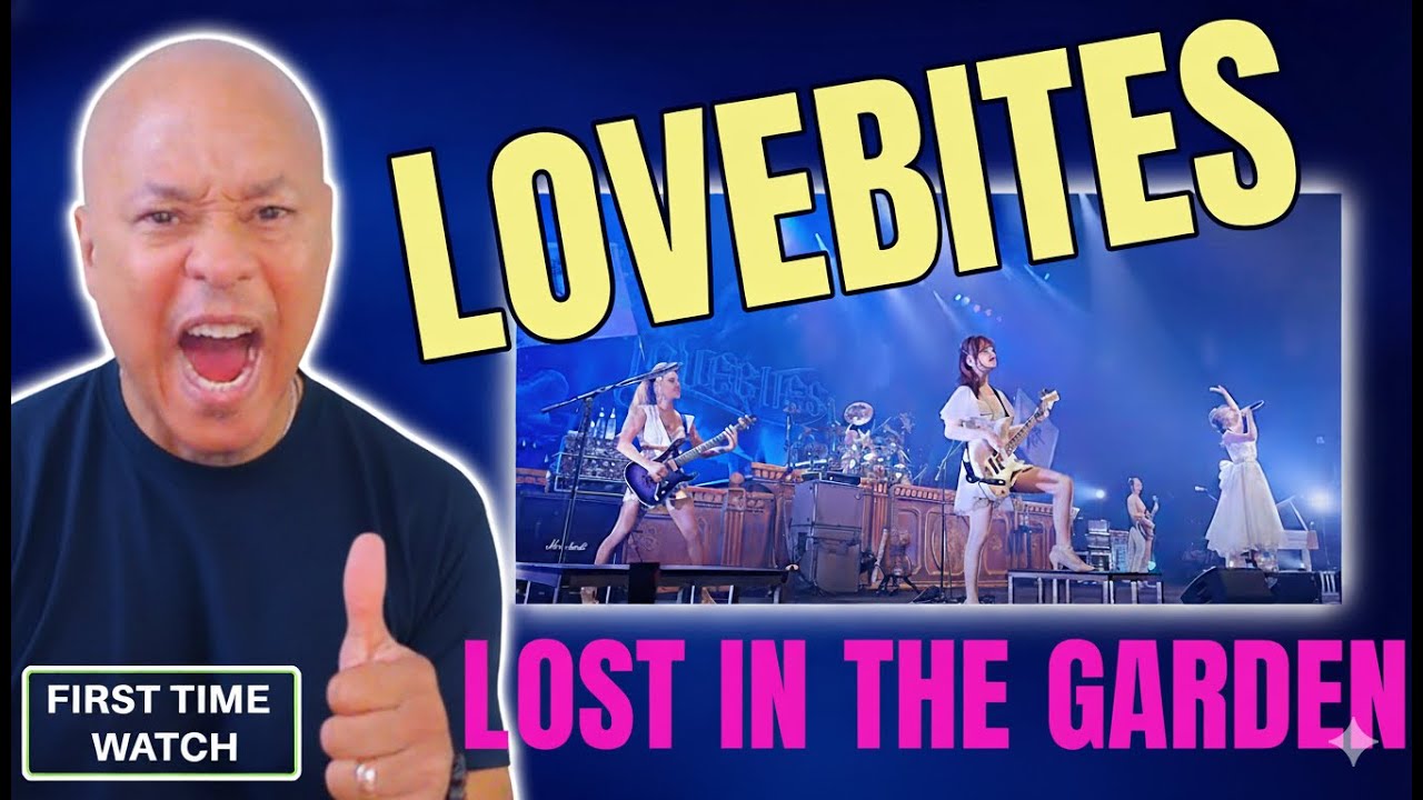 Реакция музыканта на Lovebites – Lost in the Garden (живое выступление). Эта группа просто сумасш...