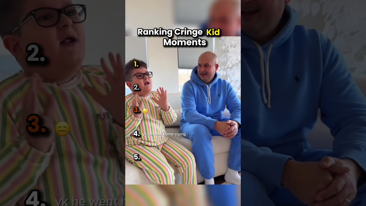 Ranking Cringe Kid Moments
