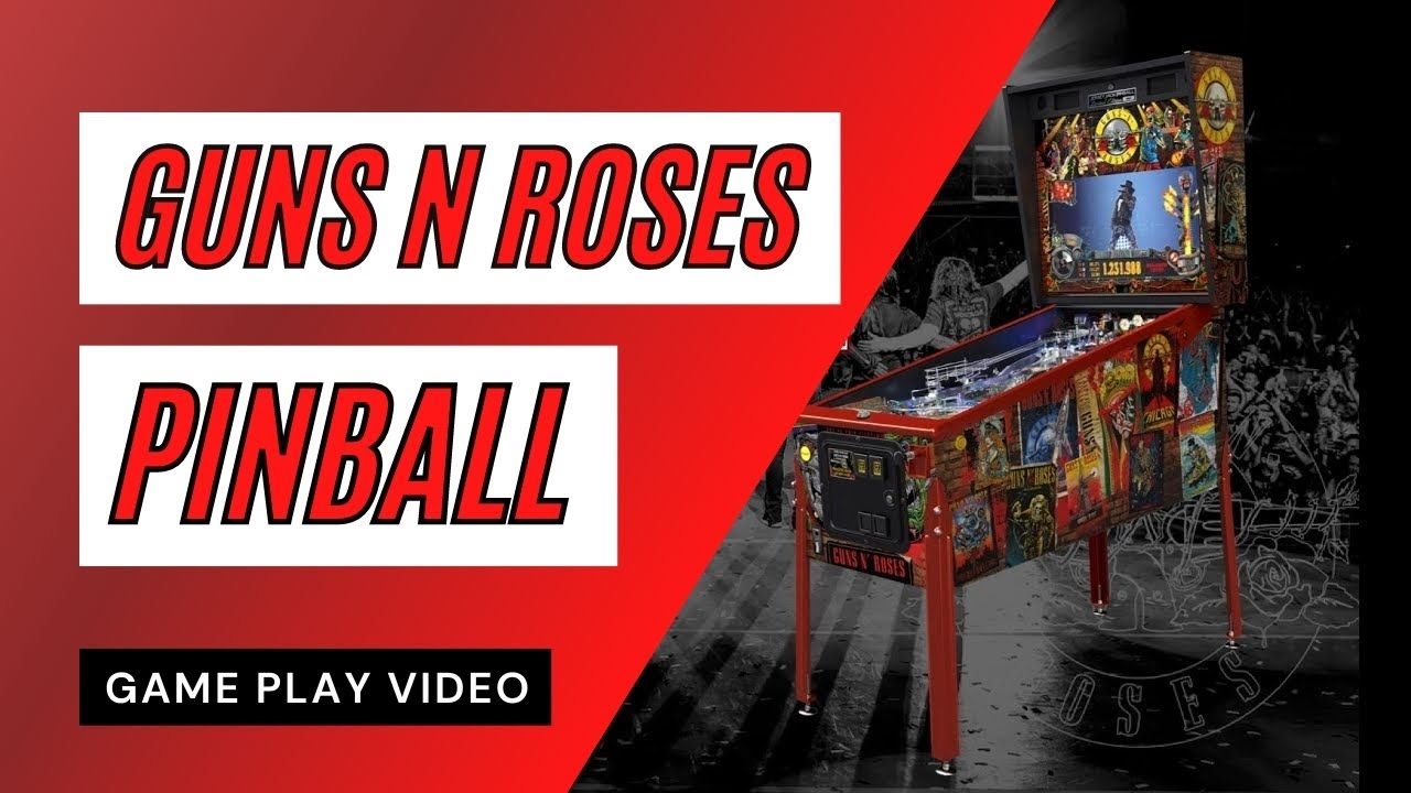 Guns n Roses Pinball Game Play by Jersey Jack Pinball