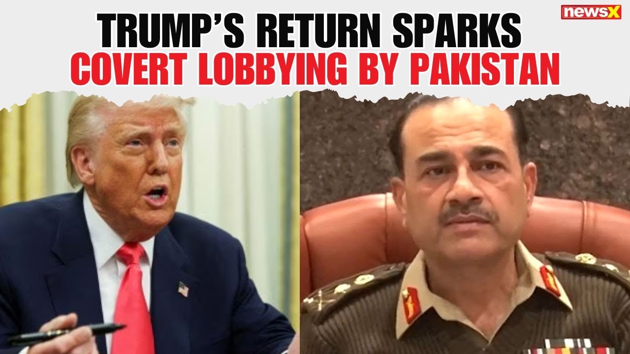 Pakistan's Secret Lobby Push in US Exposed Amid Trump Comeback Fears | NewsX