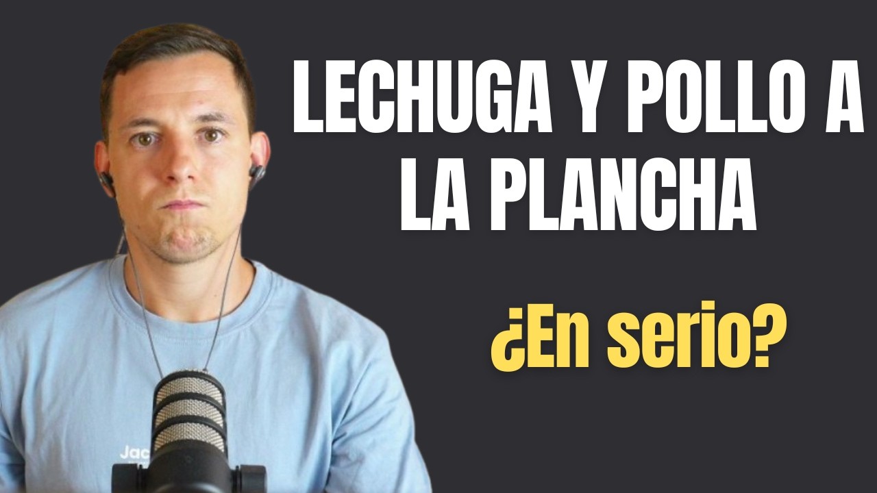 Deja de tratar de PERDER PESO repitiendo lo que te dice todo el mundo