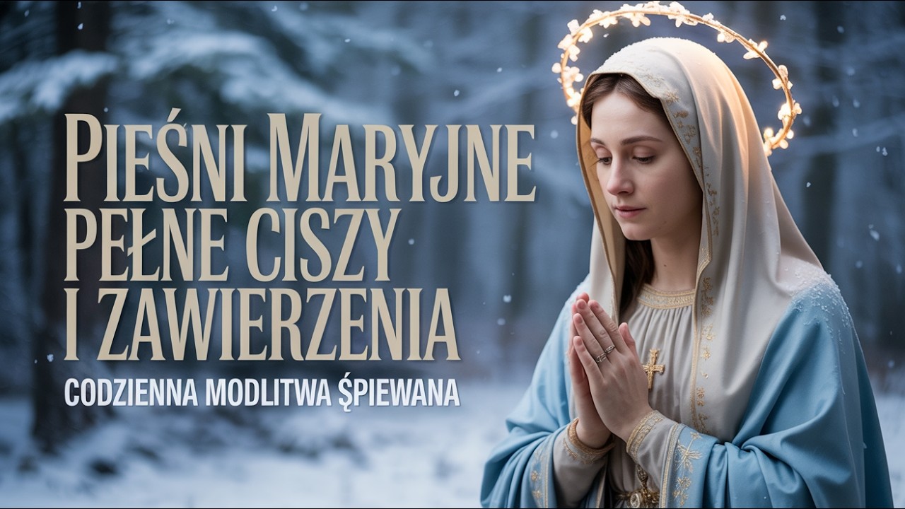 Pieśni Maryjne Pełne Ciszy i Zawierzenia ✨Codzienna Modlitwa Śpiewana, Pokój i Nadzieja 1H+