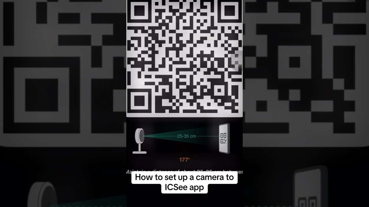 Setup ICSee app.                                             #wifi #wificamera #wirelesscamera