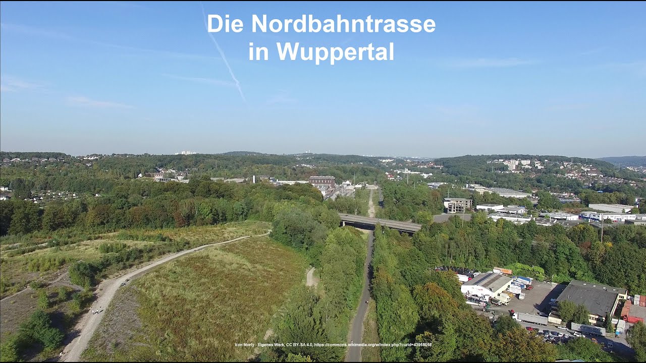 Die Nordbahntrasse in Wuppertal - eine ehemalige Bahnstrecke - heute ein toller Rad-und Fußweg