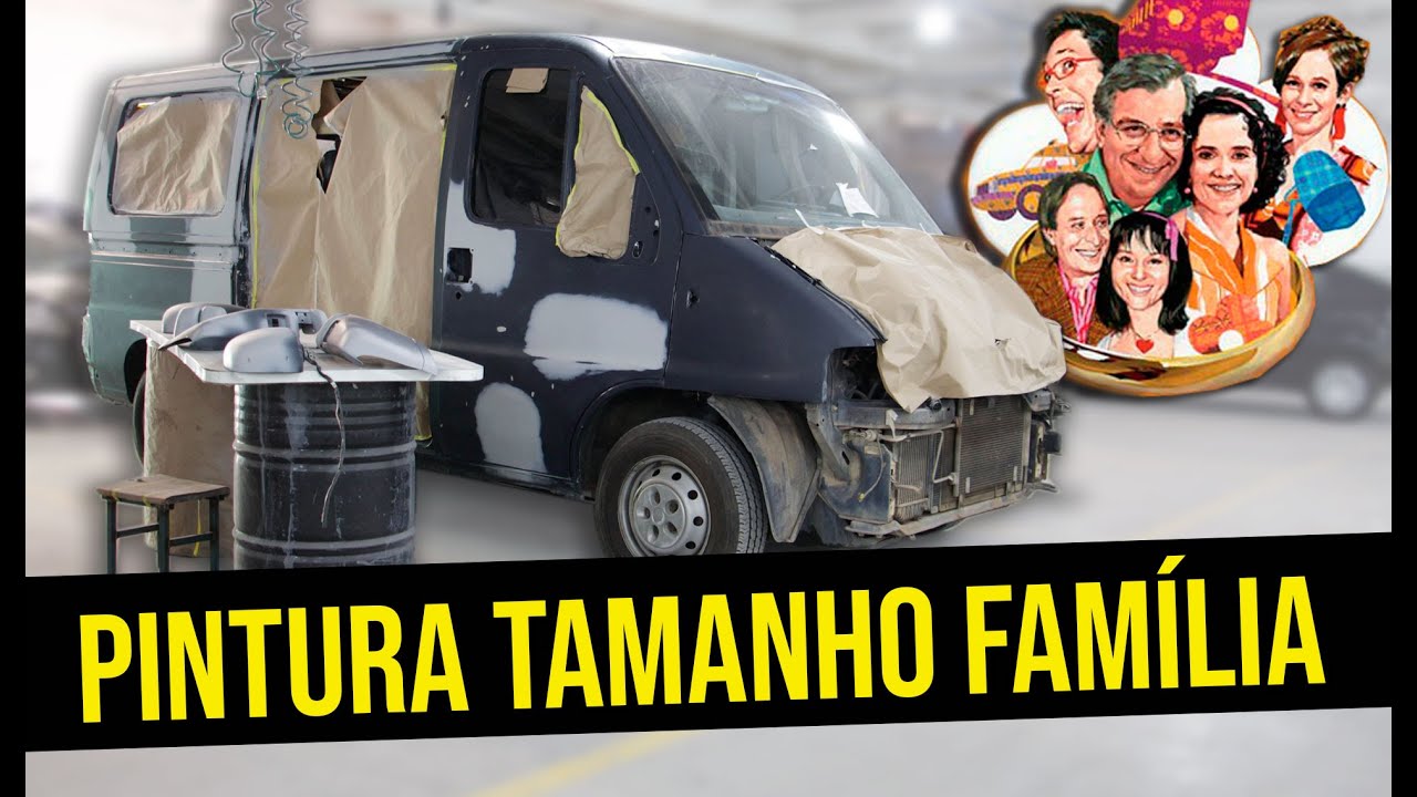 PINTAMOS A FIAT DUCATO DA GRANDE FAMÍLIA? | CUSTOM GARAGE