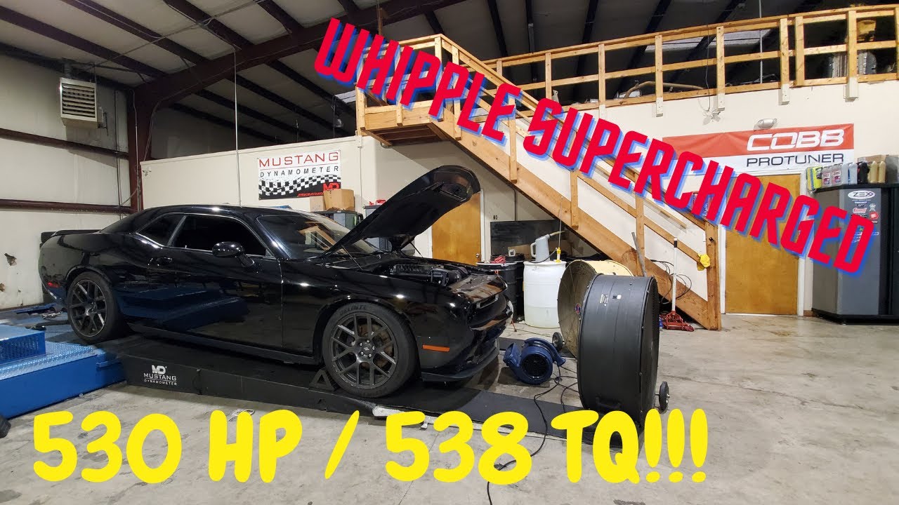 Virgil's 530hp Whipple Supercharged 2017 Challenger R/T I Dyno and First Drive