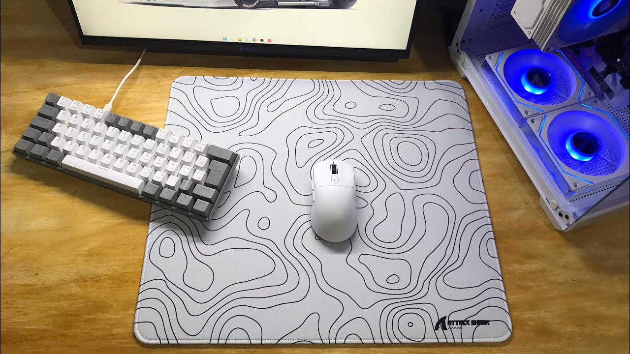 MELHOR MAUSEPAD A CUSTO BENEFÍCIO (ATTACK SHARK CM02)