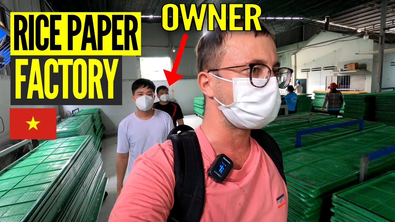 An Amazing New Rice Paper Factory Tour