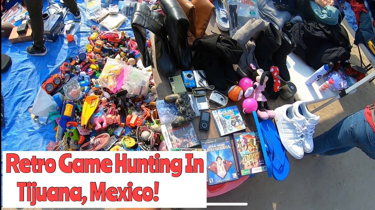 🇲🇽 Hunting For Retro Games in Tijuana, Mexico July 2021!