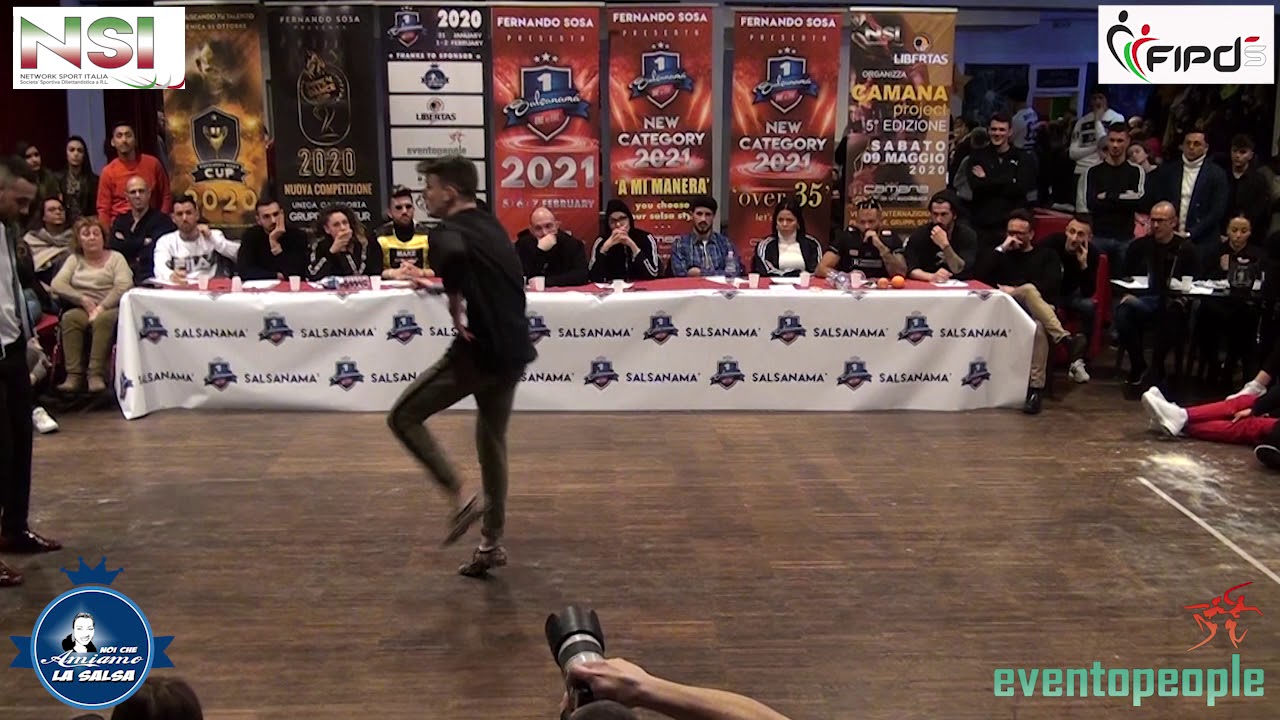 SALSANAMA' 2020 : PIEMONTESE ALESSIO  VS GIUSEPPE CAGGIANO  - PROFESSIONAL MEN - 60 -
