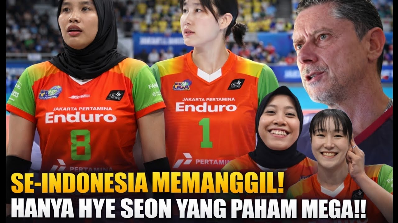 Mega Makin Ganas? Publik Tuntut Hye Seon Didatangkan ke Jakarta Pertamina Enduro!