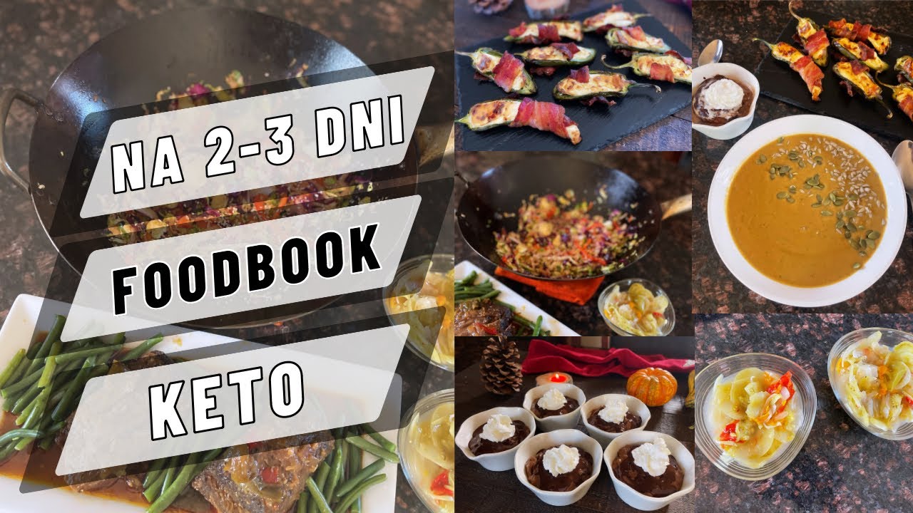 Co JEM W CIĄGU DNIA - KETO Foodbook 🧈🥓🥑 2-3 dni (meal prep) JESIEŃ