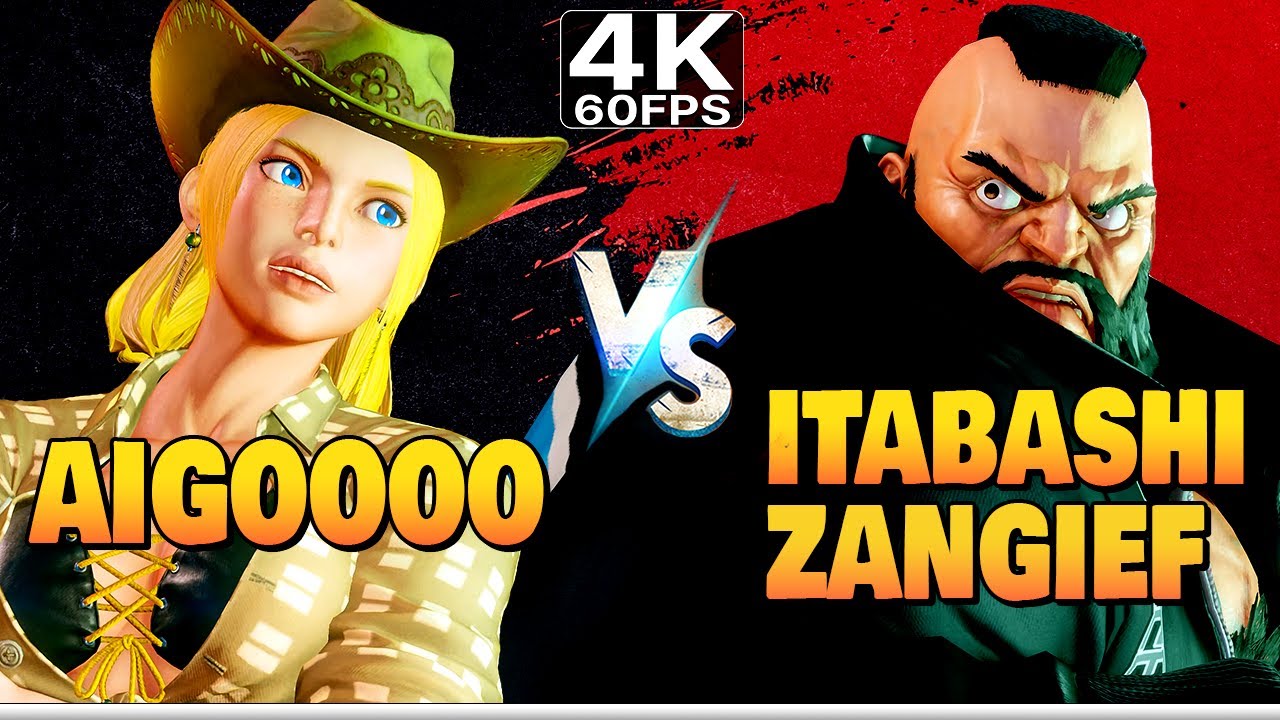 SFV - Lucia (AIGOOOO) vs. Zangief (Itabashi Zangief) in 4K/UHD [Street Fighter V]