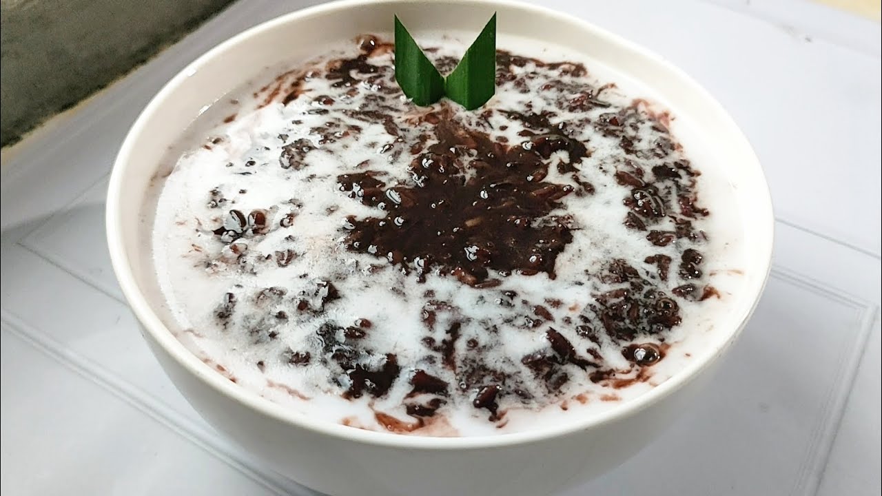 RESEP BUBUR KETAN HITAM YANG LUMER DAN LEMBUT DI MULUT