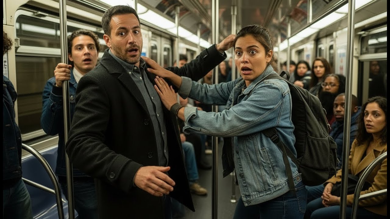 Empujó a un Desconocido en el Metro… sin Saber que Era un Millonario que Podía Cambiar su Destino