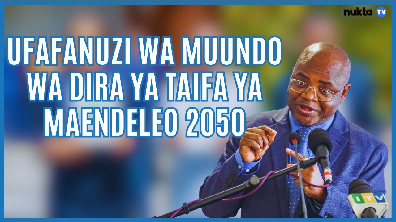 UFAFANUZI WA MUUNDO WA DIRA YA TAIFA YA MAENDELEO 2050