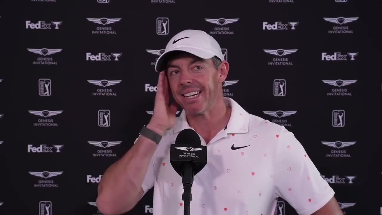 Rory McIlroy Frustrated but Hopeful After Round 3 at Riviera | Genesis Invitational