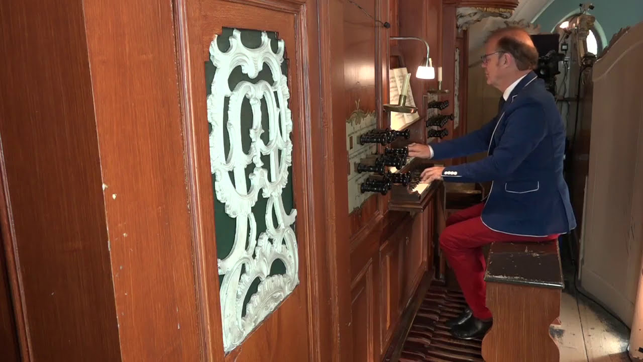 J.S. Bach  Liebster Jesu wir sind hier [BWV 731]  Willem van Twillert  Müller-organ  Beverwijk