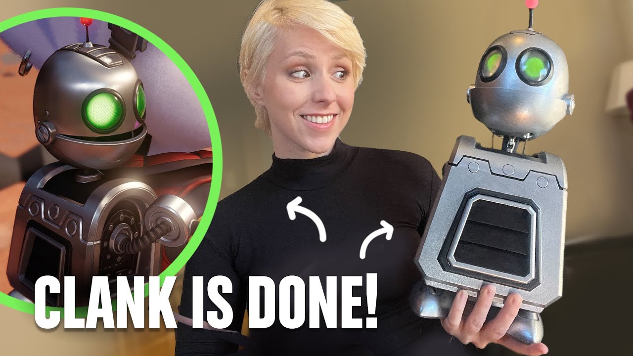 Он живой! Создаю своего любимого робота детства — CLANK, часть 2
