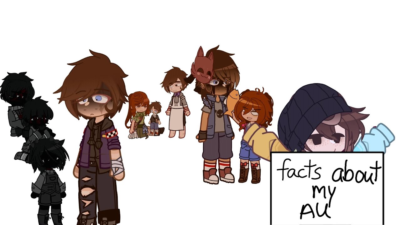 50 Facts about my Au! | Gacha x FNAF | ★Pidge★
