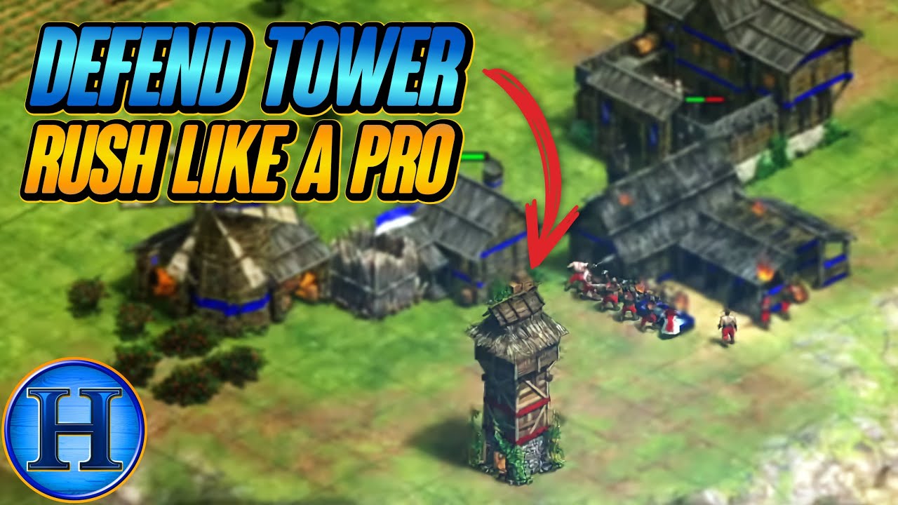 How To Counter a Tower Rush | AoE2