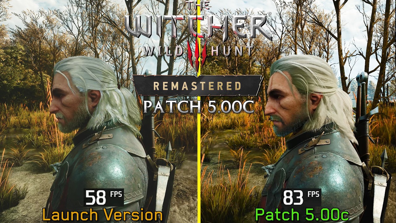 The Witcher 3 Remastered | Патч 5.00c и полезные моды | Оптимизация трассировки путей, HairWorks ...