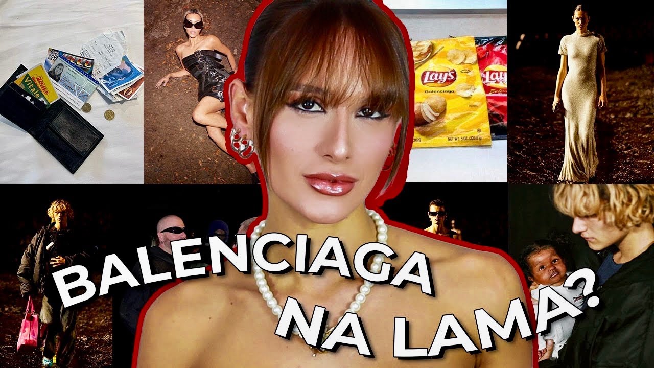 POLÊMICA! A BALENCIAGA FOI LONGE DEMAIS? VEM SABER TUDO SOBRE O SS23 DESFILE DA BALENCIAGA NA LAMA!!