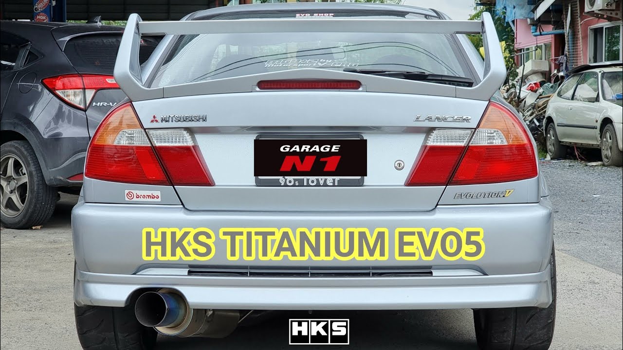 Sound HKS Titanium EVO5 #GarageN1