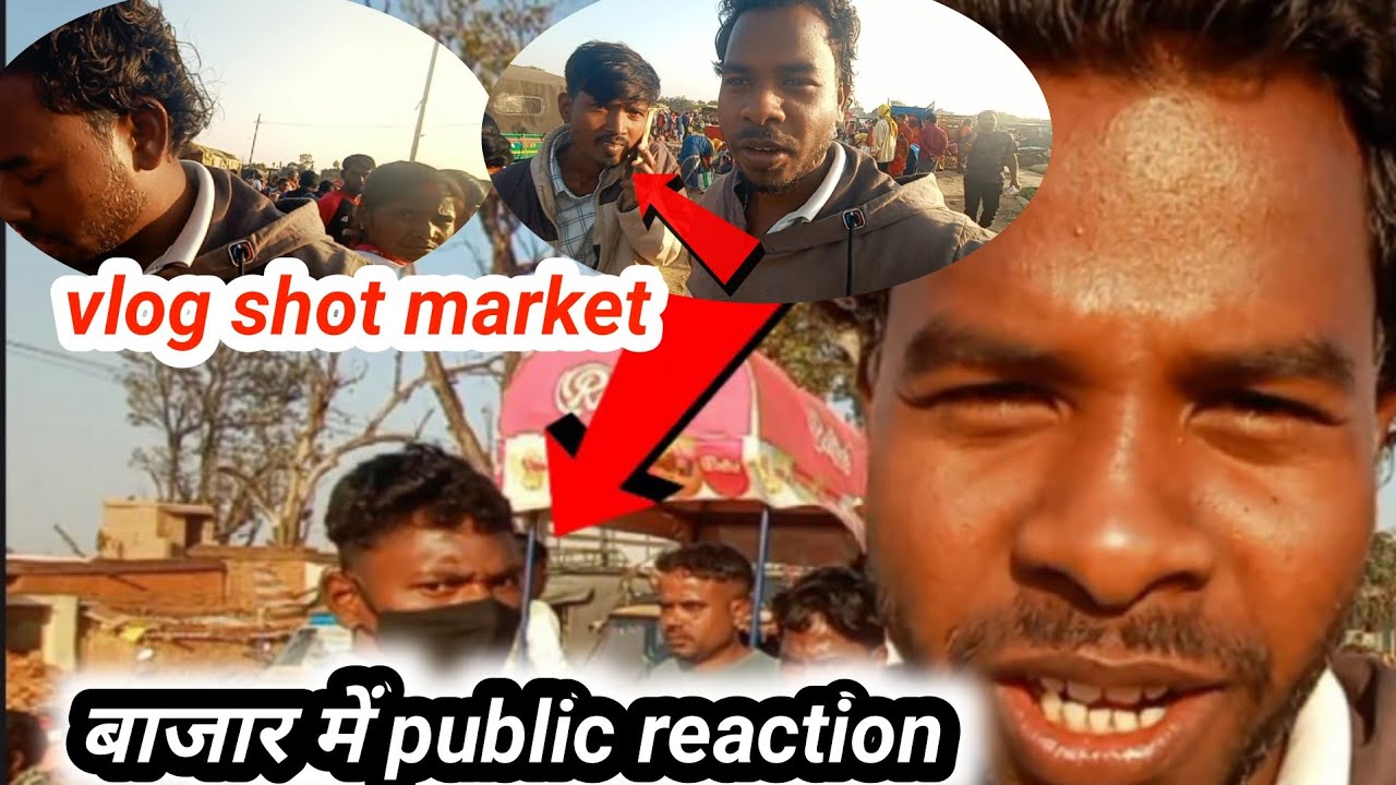 Bazar me public reaction 😲 | vloging of public place 