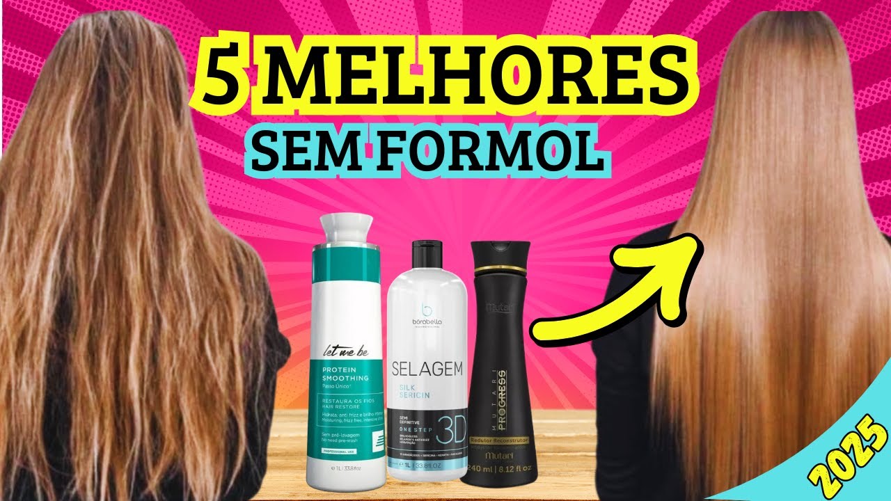 AS MELHORES PROGRESSIVAS SEM FORMOL EM 2025! DESCUBRA AS 5 MELHORE PROGRESSIVAS SEM FORMOL!