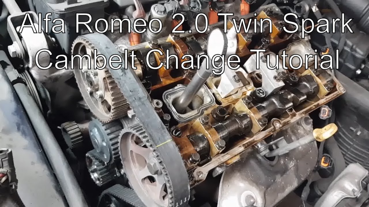 Alfa Romeo 2.0 Twinspark cambelt guide and how to.
