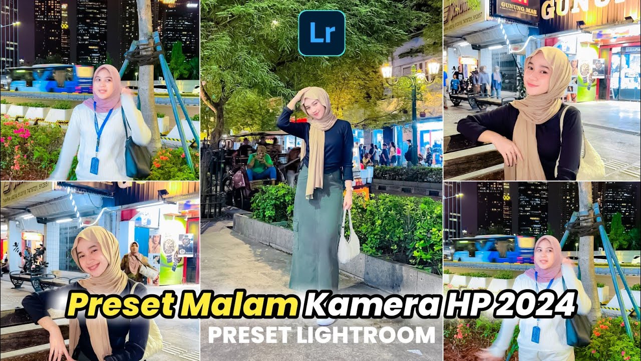 FREE 50 + PRESET LIGHTROOM MALAM HARI TERBARU 2024 | NIGHT TONE PRESET | PRESET LIGHTROOM