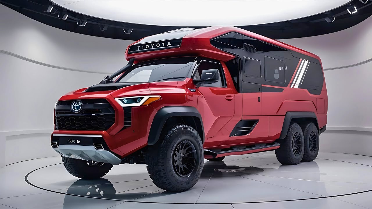 Стоит ли Toyota Camper Van 6x6 2025 года 120 тысяч долларов? Полный обзор и обзор