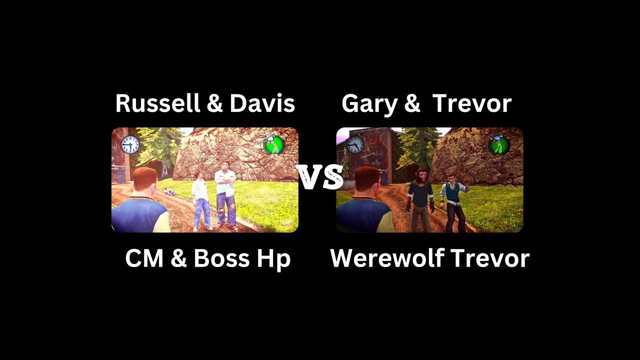 Bully SE: Russell & Davis (Complete Mayhem & Davis Slingshot Hp) vs Gary & Trevor (Trevor Werewolf)