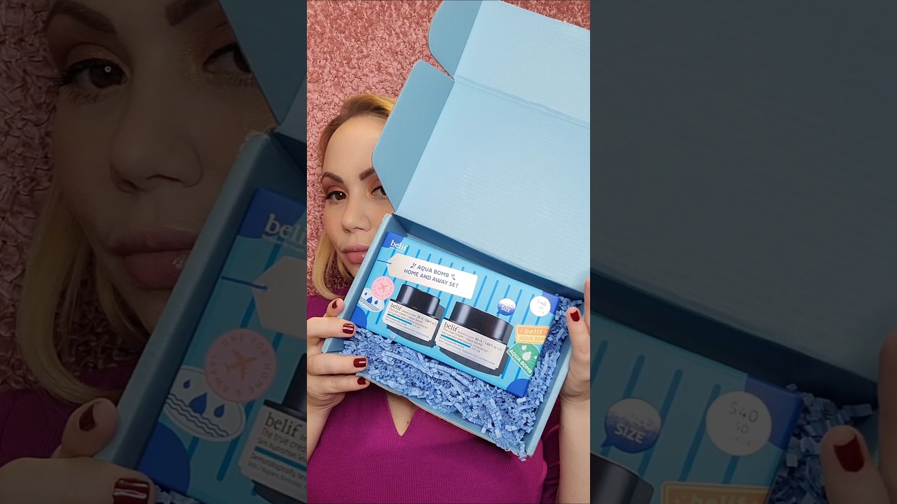 Belif Aqua Bomb Home and Away Set #belif #koreanskincare #aquabomb