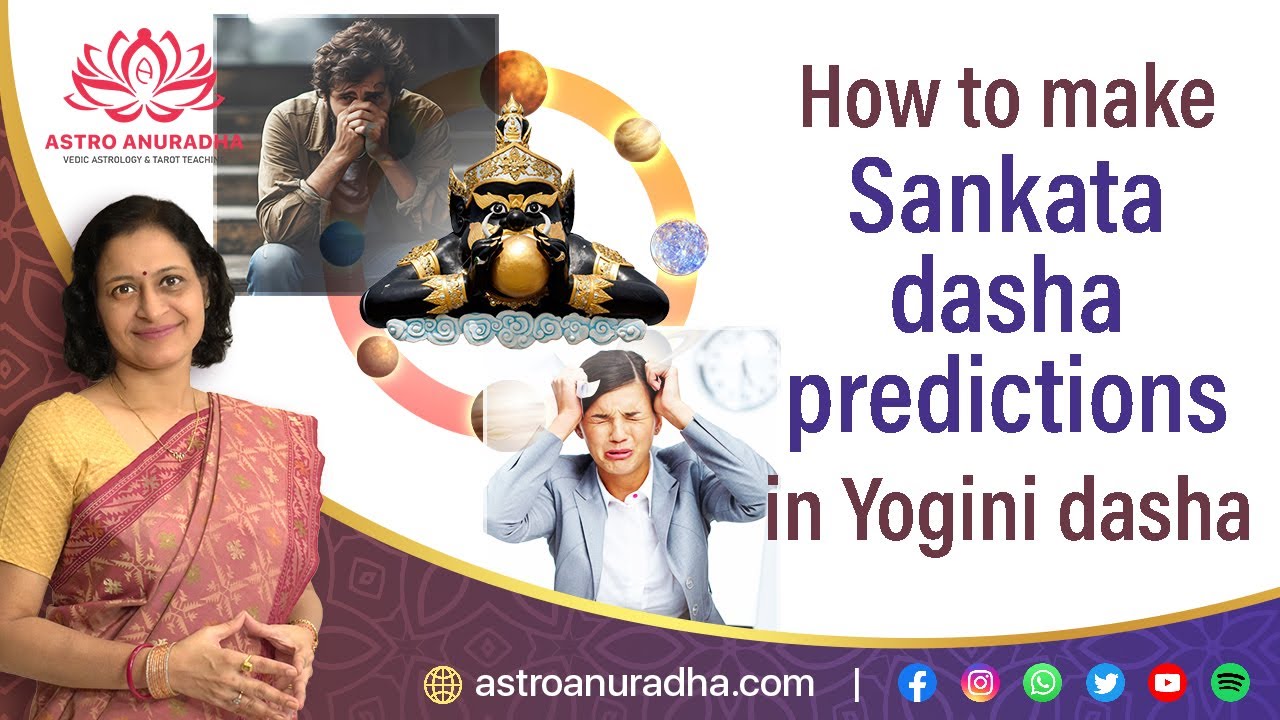 How to make Sankata dasha predictions in Yogini dasha | Yogini Dasha in Detail | Sankata dasha