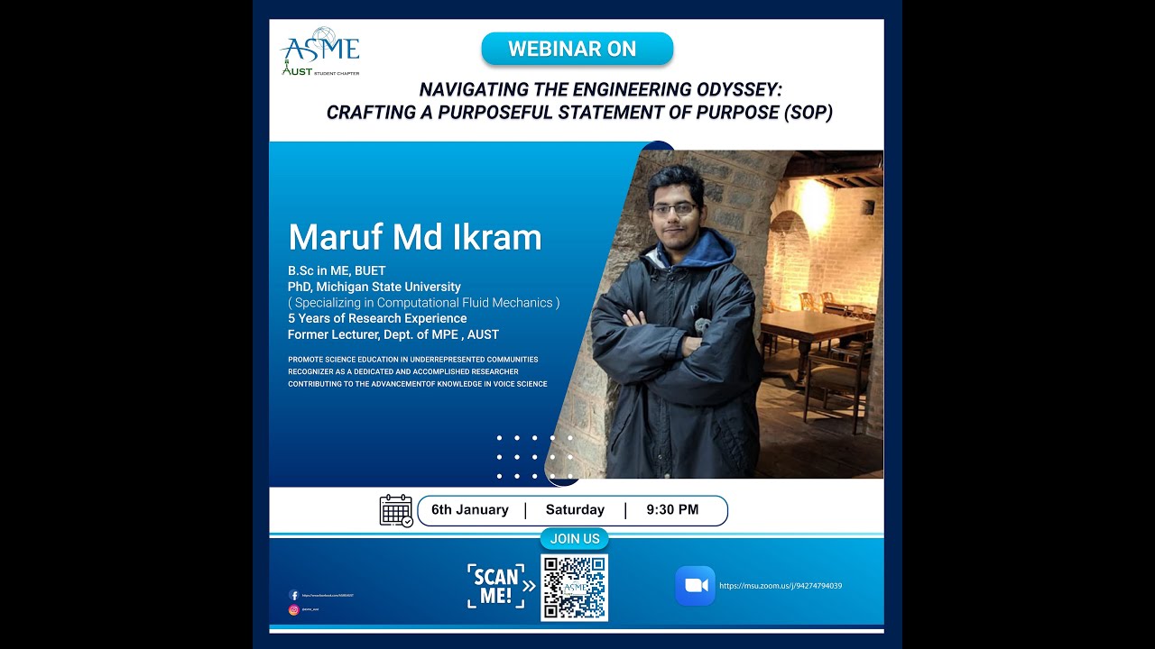 Navigating the Engineering Odyssey: Crafting a Purposeful Statement of Purpose (SOP)