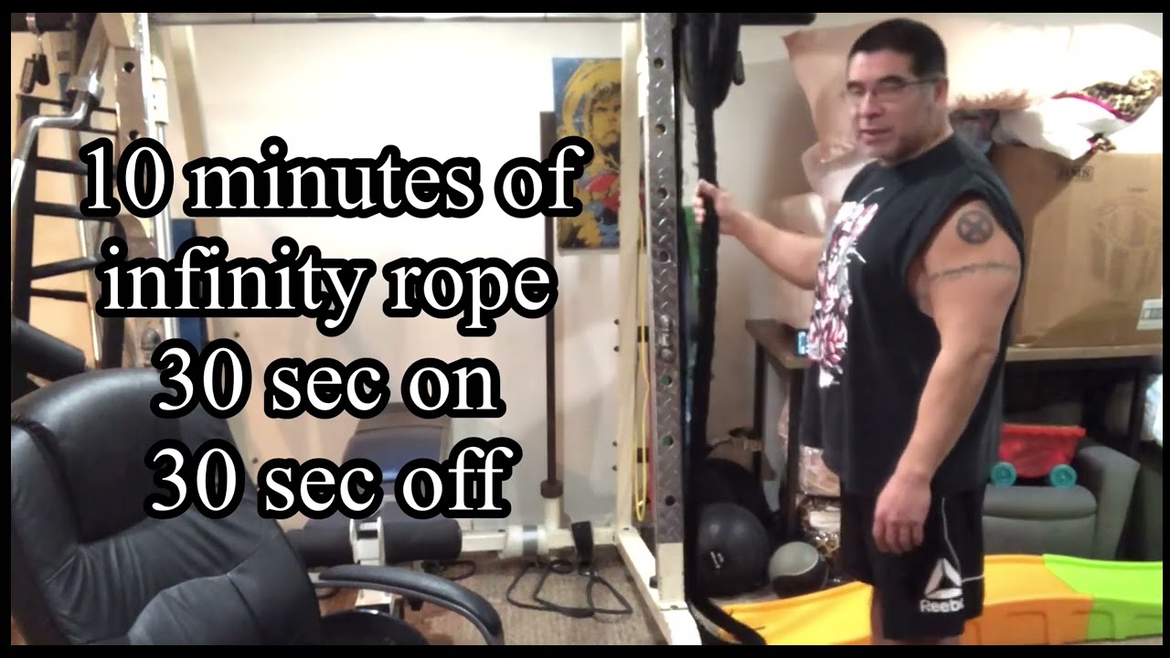 The Infinity Rope is an awesome way 2 finish off your back! Team I Can! Can You?