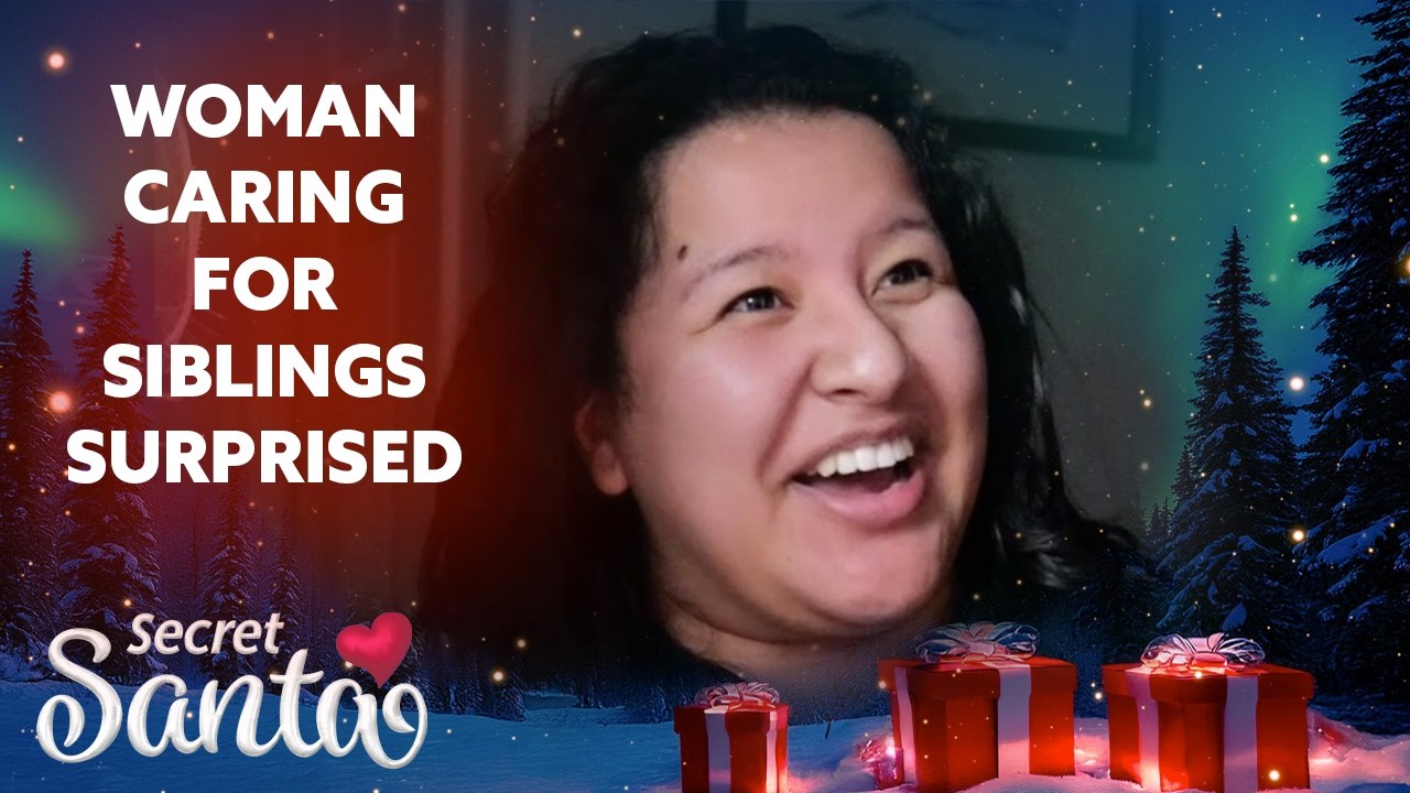 A Secret Santa brings big Christmas surprise to young woman raising her siblings