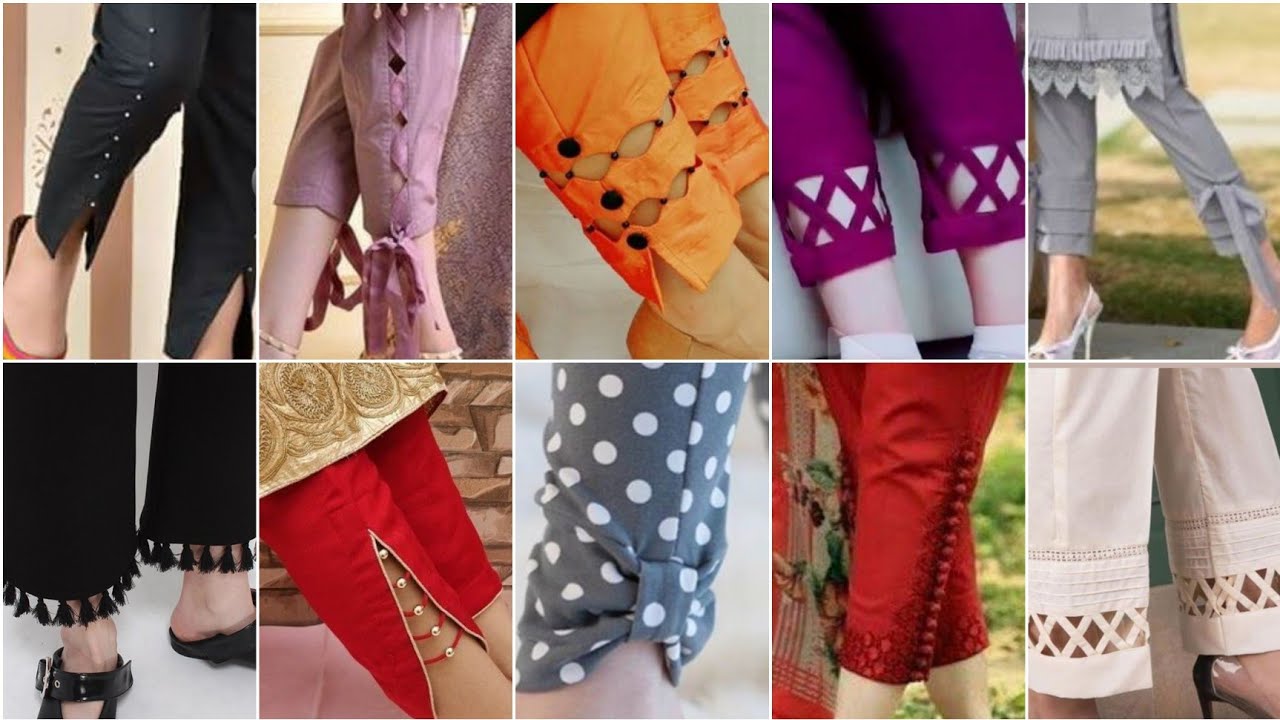 Simple and stylish dress/suit pants designs//dress pants design ideas//new dress ki collection
