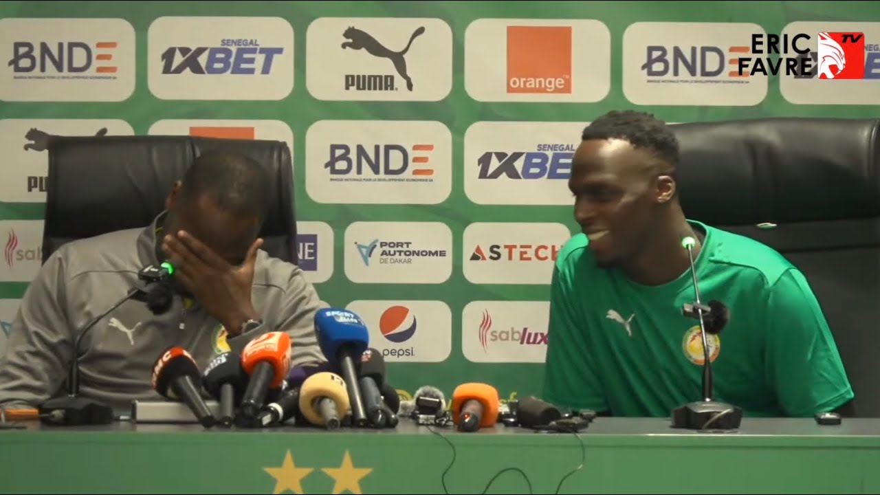 &Agrave; mourir de rire entre Pape Thiaw, &Eacute;douard Mendy et un journaliste gambien: 