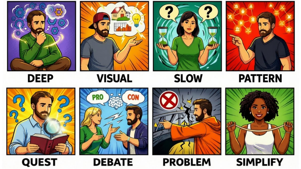 Strange Thinking Patterns That Secretly Reveal GENIUS