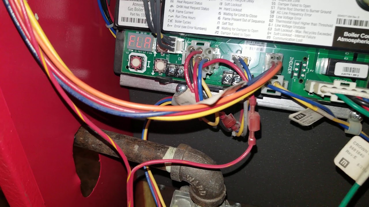 Crown Boiler - pilot assembly replaced- flame sensing problems