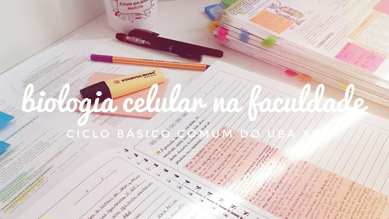 COMO EU ESTUDO BIOLOGIA CELULAR NO CBC