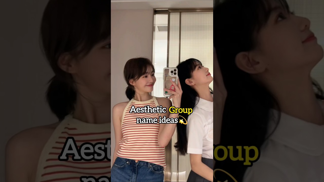 Aesthetic names for group 💫🪐 pt-1