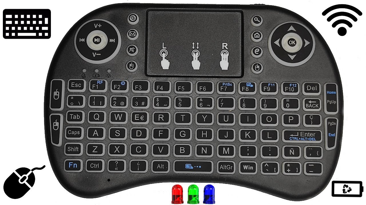 Mini Teclado Backlit (Mni Keyboard Backlit)