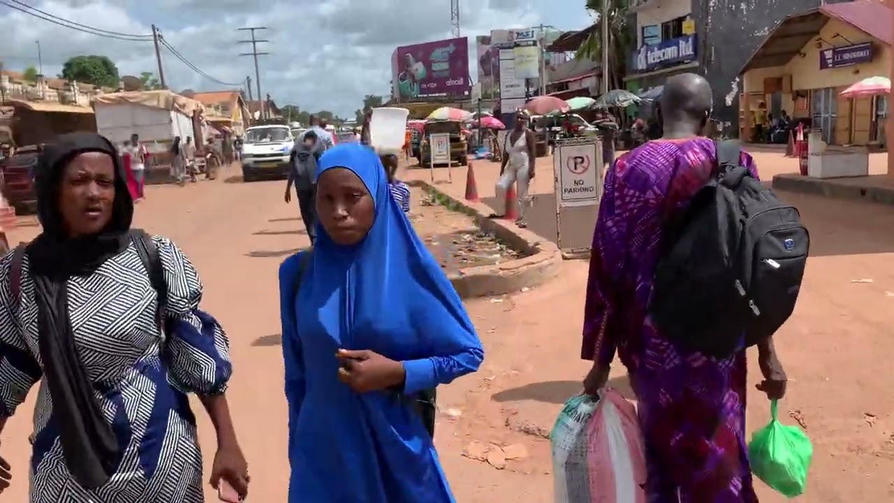 Brikama Market The Gambia